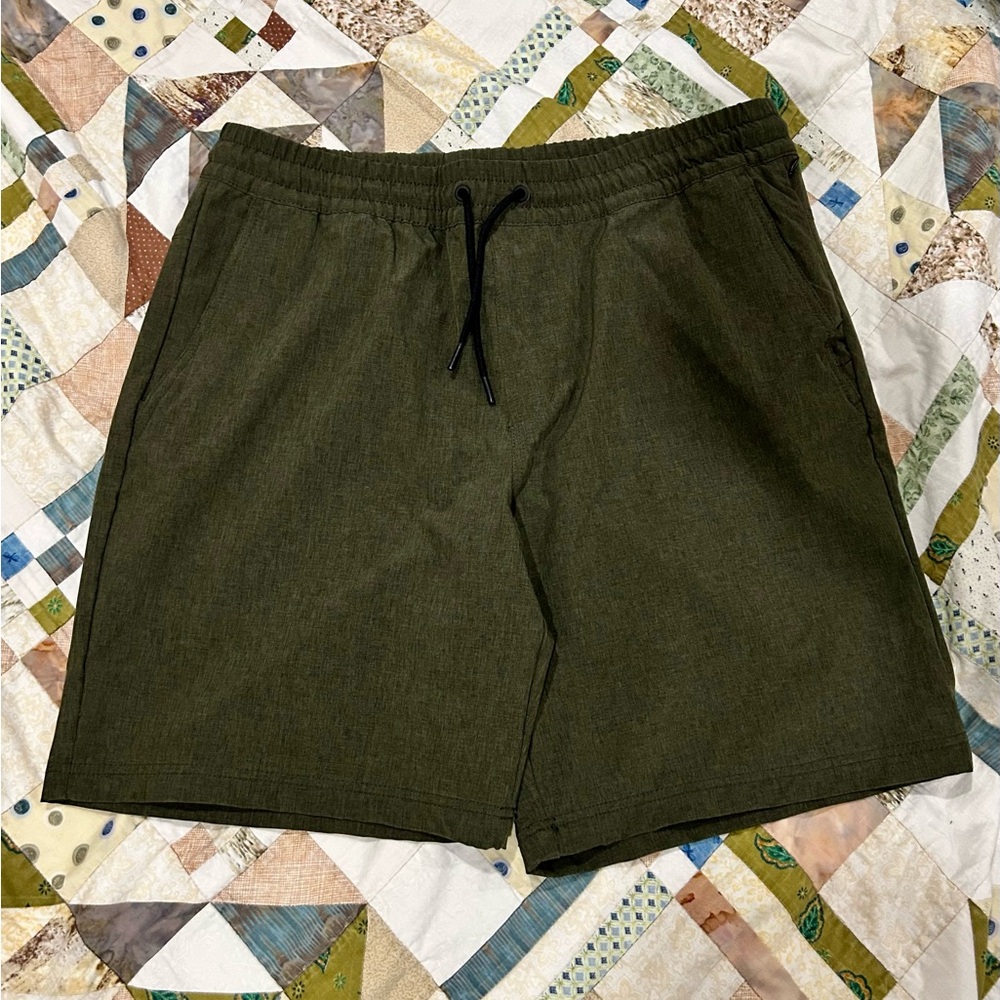 Men's Olive Green Shorts